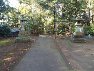駒形神社の境内