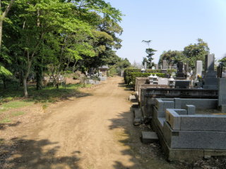 福聚寺の墓地
