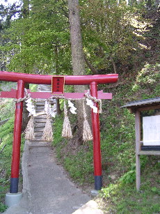 高蔵神社入口