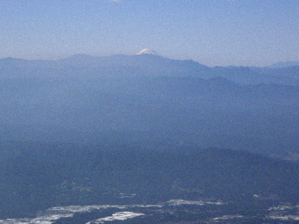 南南東に富士山