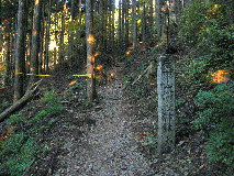 武甲山御岳神社の石柱