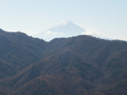アップで富士山
