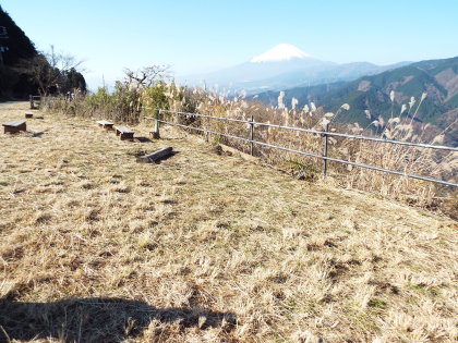 西側の冨士山