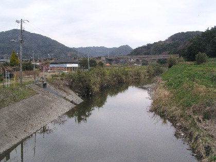 保田川の上流