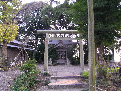船塚神社、船塚山山頂