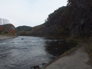 久慈川を上流へ