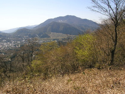 更に右の南東には箱根山