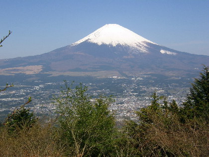 乙女峠からの富士山
