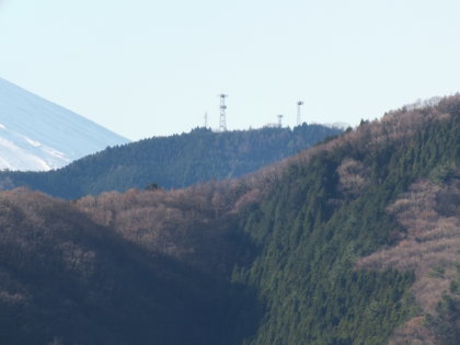 電波塔の山